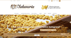 Desktop Screenshot of la-salumeria.it